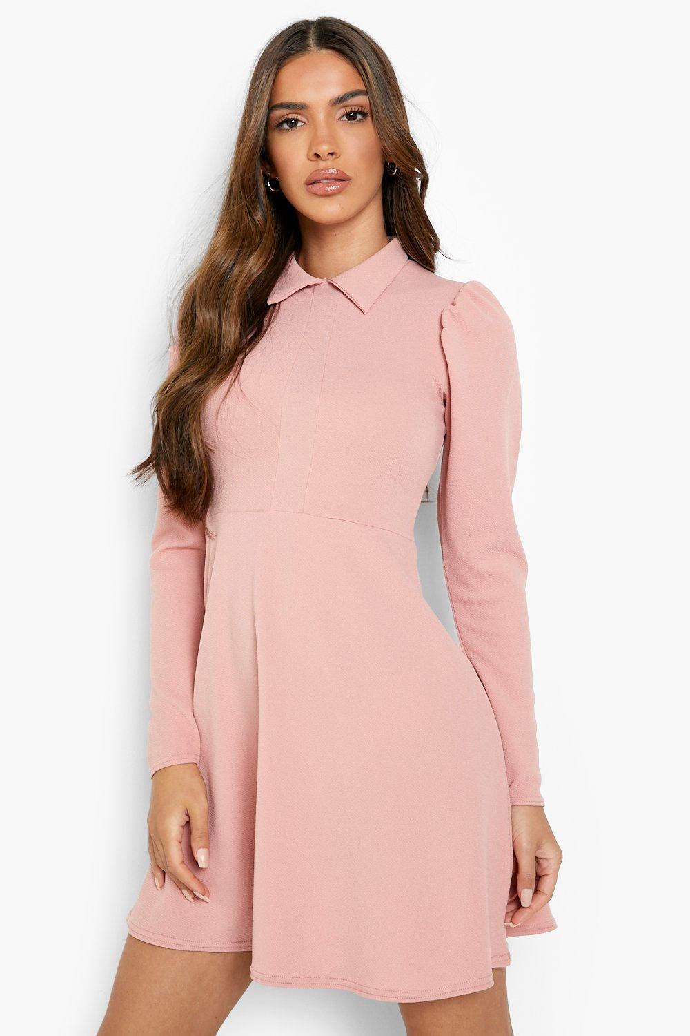 Collared store skater dress